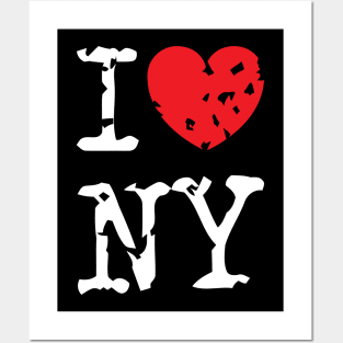 I Heart NY v4 Posters and Art